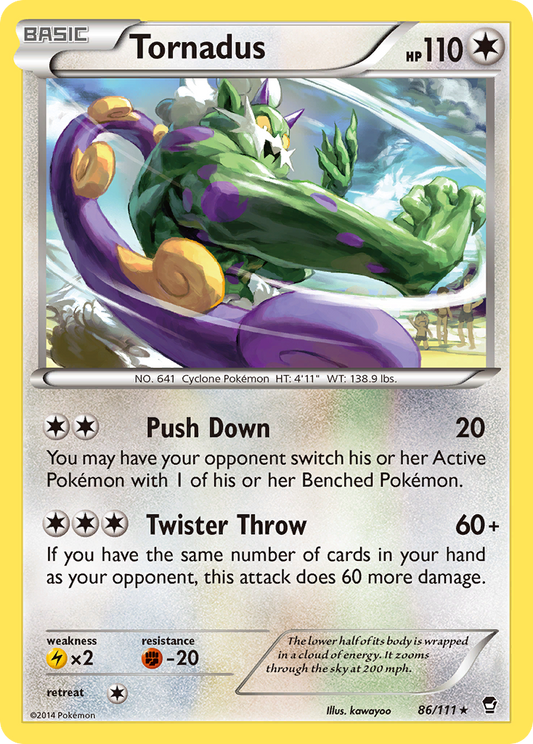 Tornadus – Furious Fists