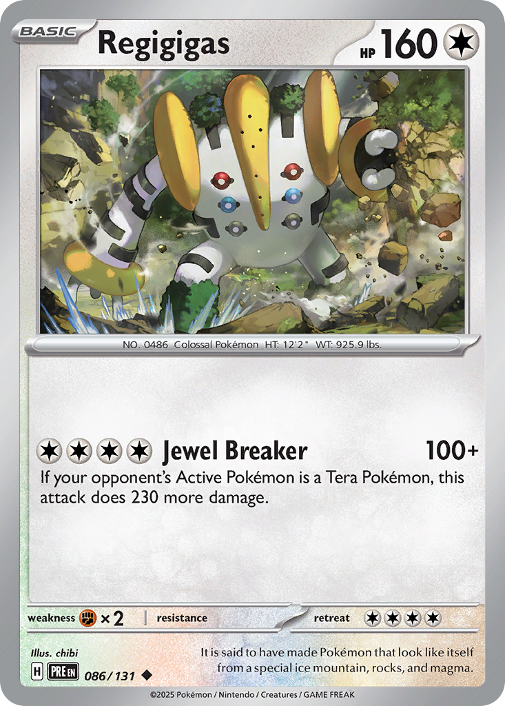 Regigigas – Prismatic Evolutions