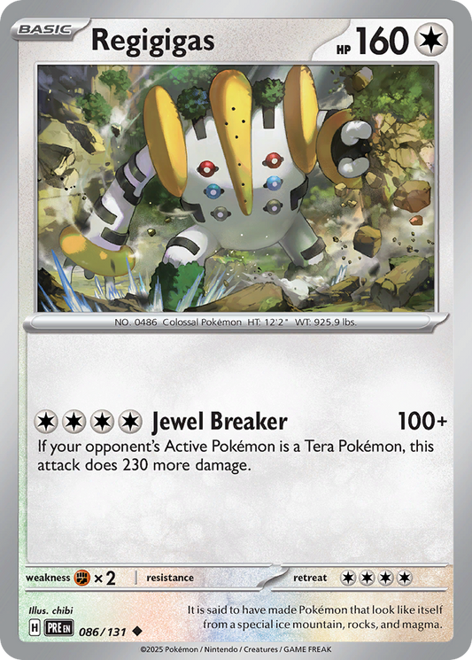 Regigigas – Prismatic Evolutions