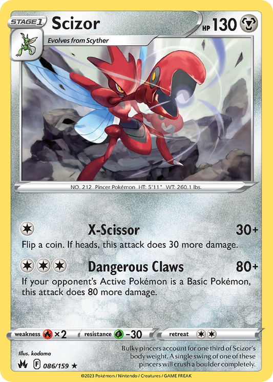 Scizor – Crown Zenith