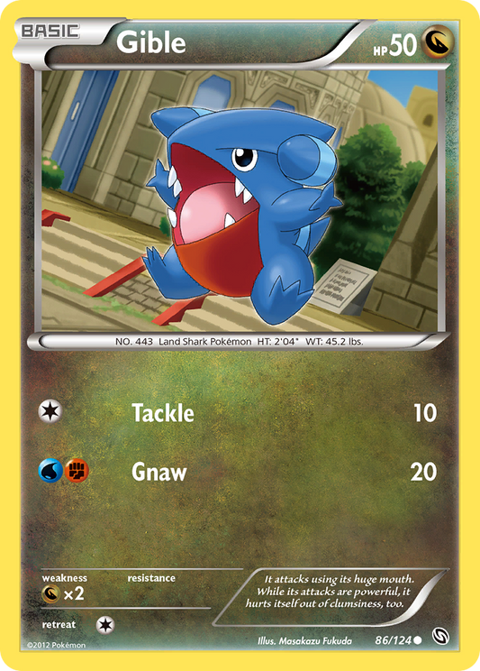Gible – Dragons Exalted