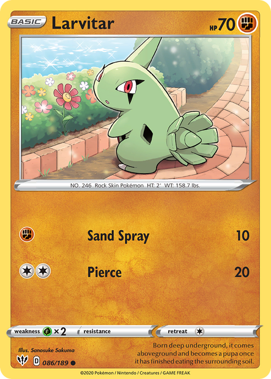 Larvitar – Darkness Ablaze