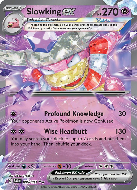 Slowking ex – Paldea Evolved
