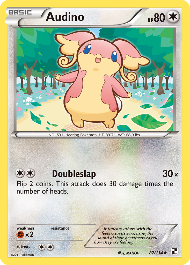 Audino – Black & White