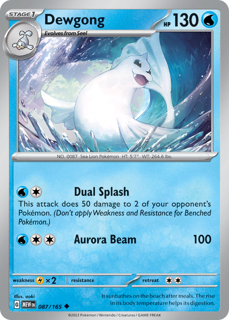 Dewgong – 151