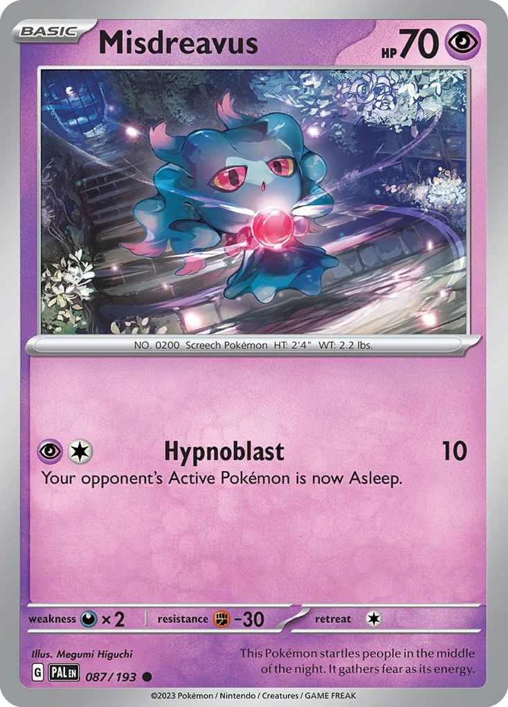 Misdreavus – Paldea Evolved