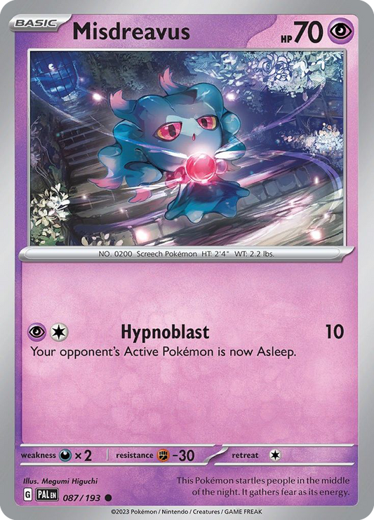 Misdreavus – Paldea Evolved