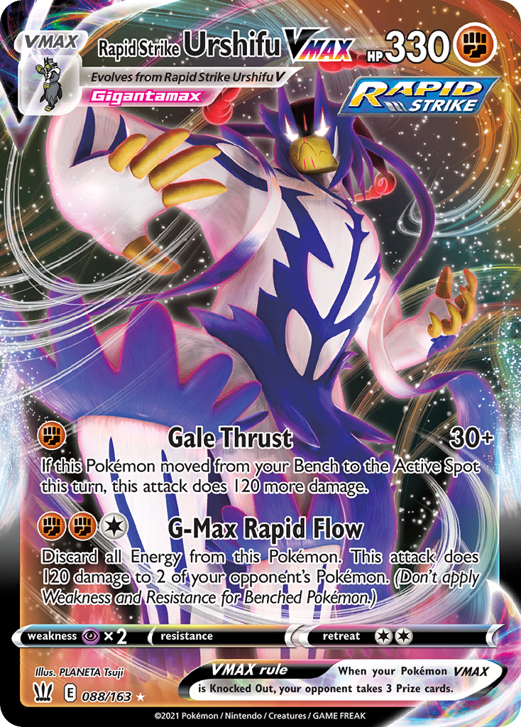 Rapid Strike Urshifu VMAX – Battle Styles