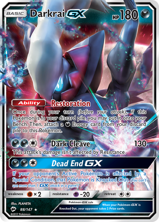 Darkrai-GX – Burning Shadows