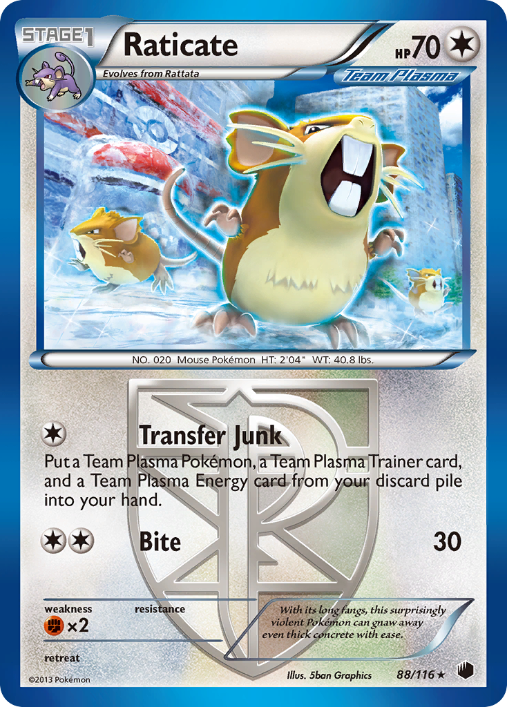 Raticate – Plasma Freeze