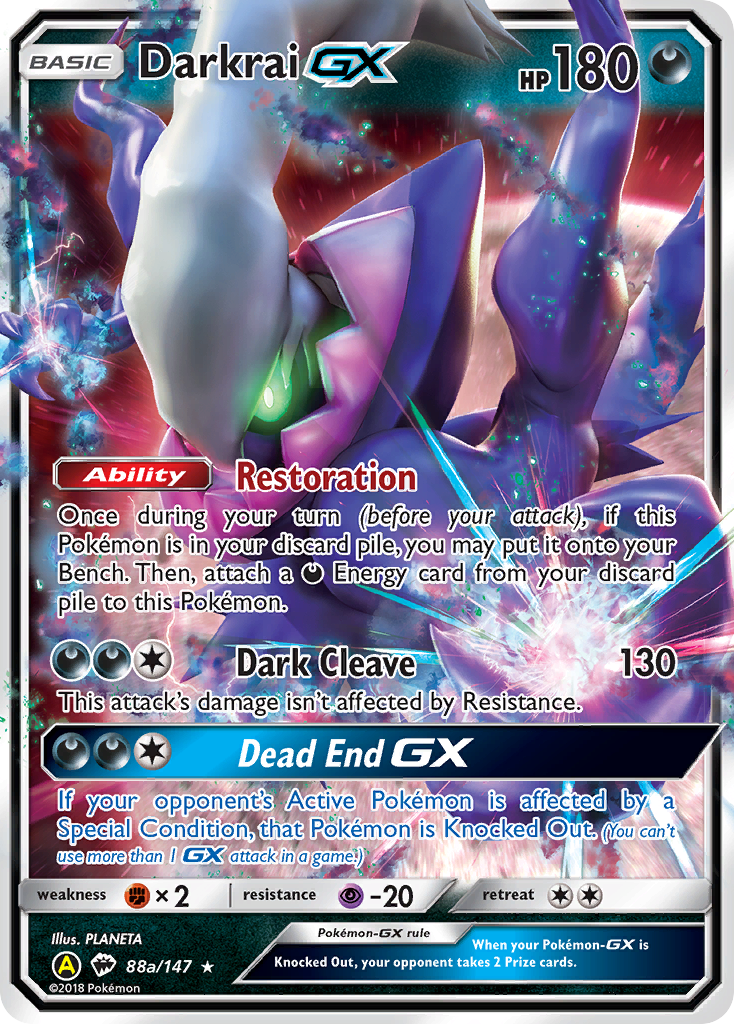 Darkrai-GX – Burning Shadows