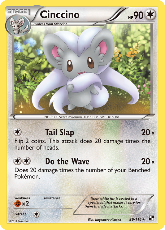 Cinccino – Black & White