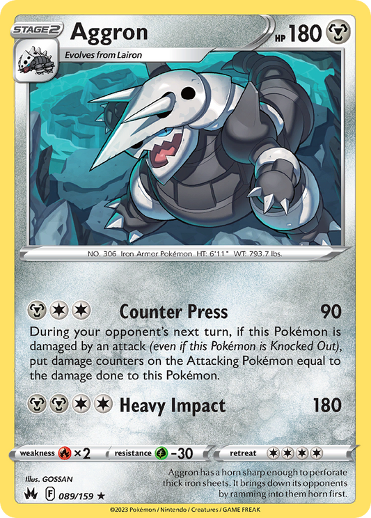 Aggron – Crown Zenith