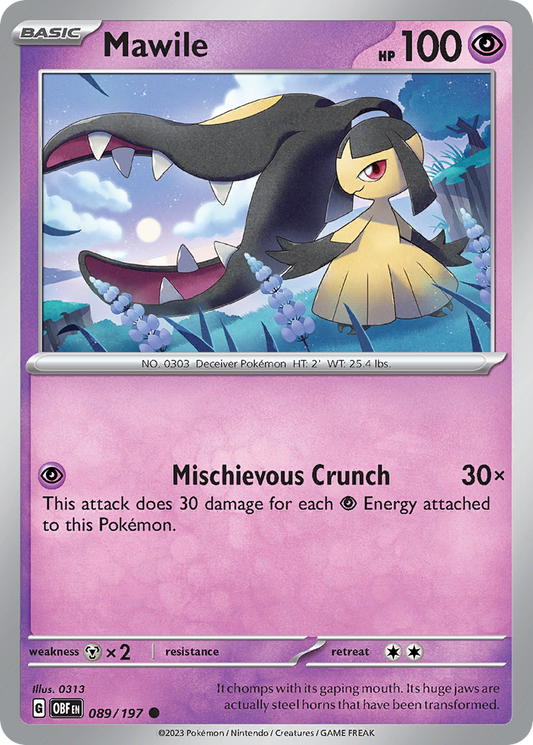 Mawile – Obsidian Flames