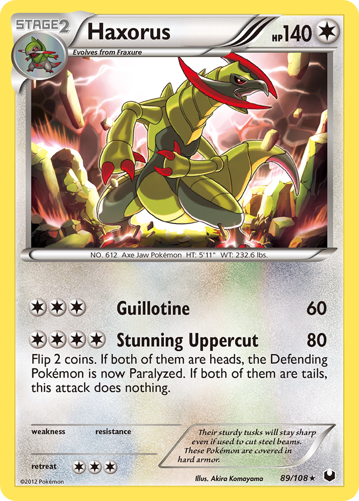 Haxorus – Dark Explorers
