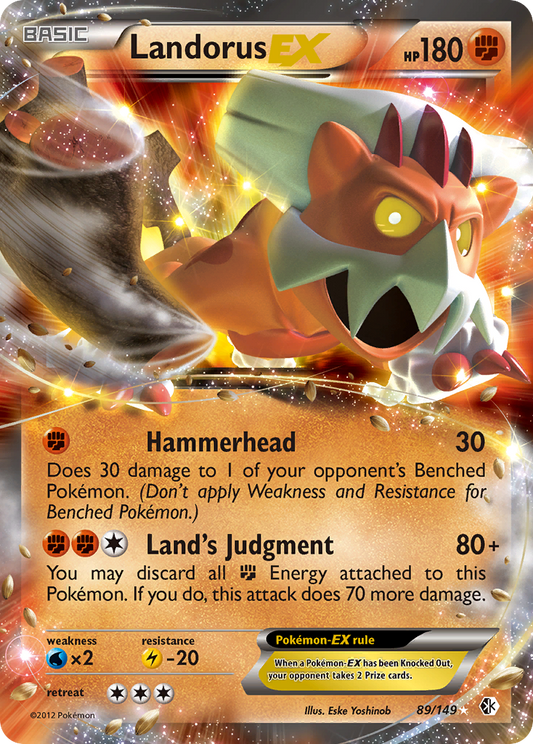 Landorus-EX – Boundaries Crossed
