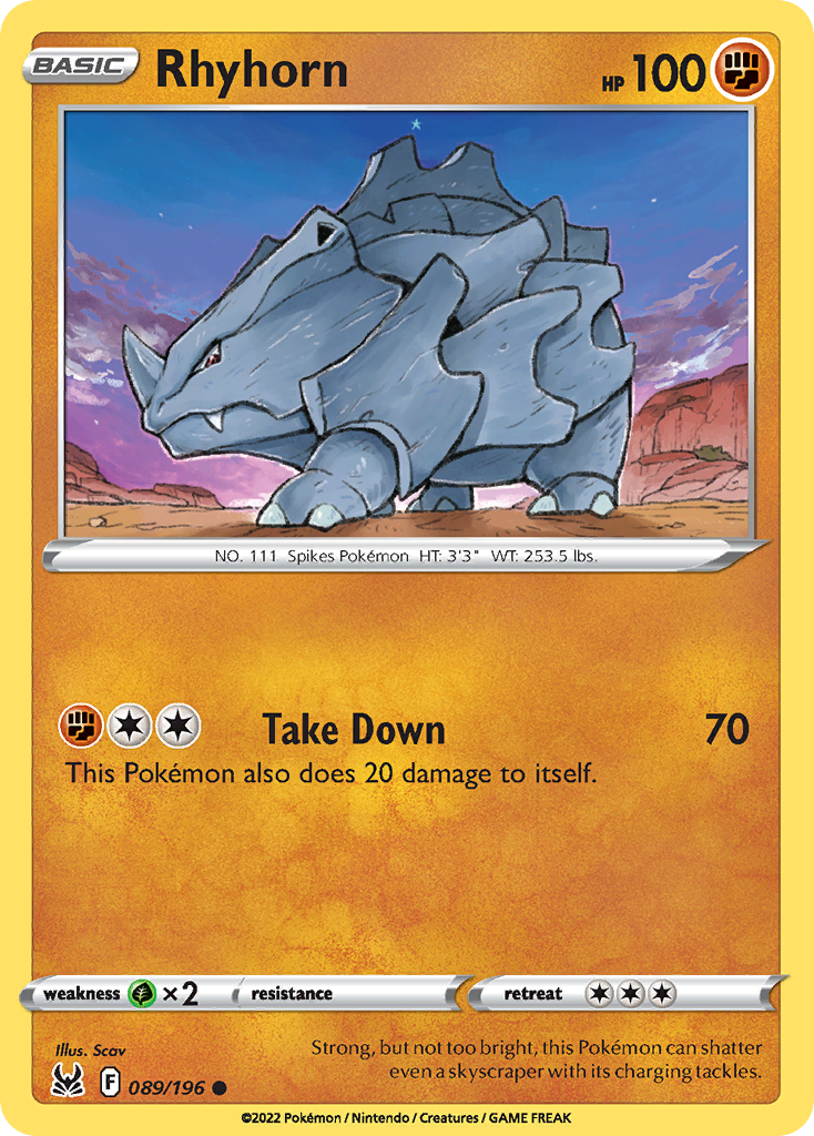 Rhyhorn – Lost Origin