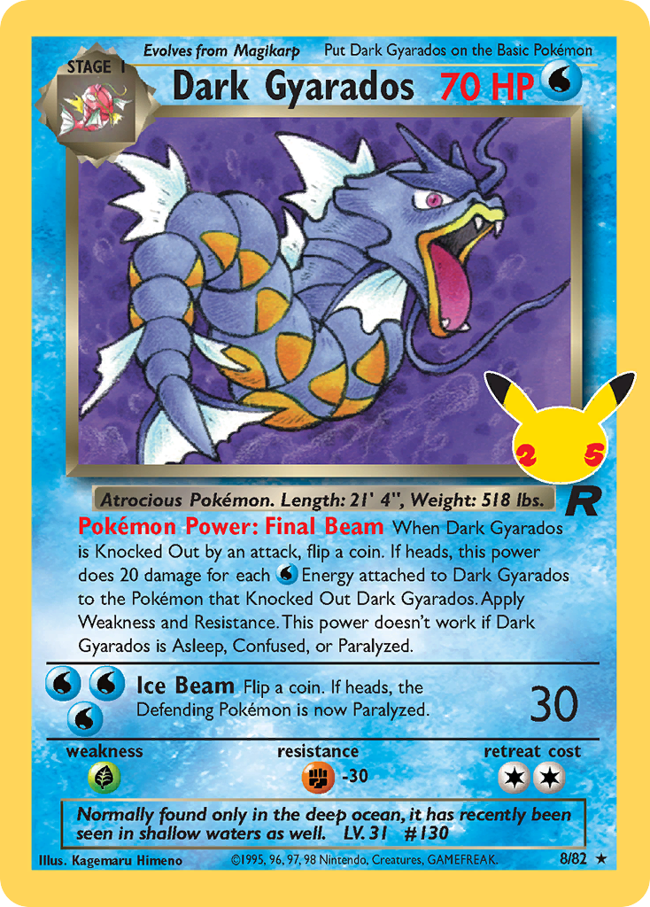 Dark Gyarados – Celebrations: Classic Collection