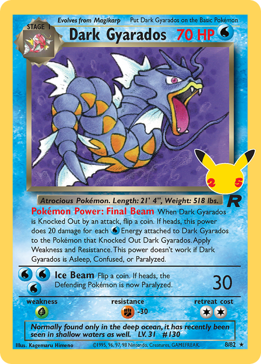 Dark Gyarados – Celebrations: Classic Collection