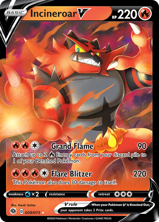 Incineroar V – Champion's Path