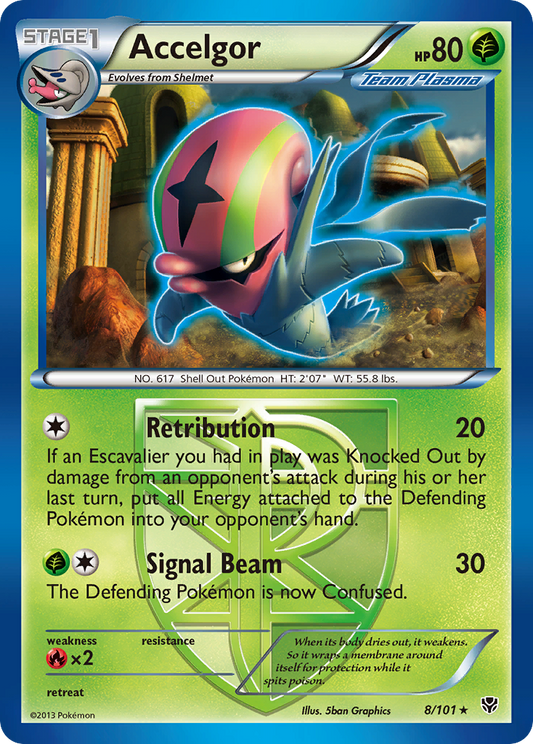 Accelgor – Plasma Blast