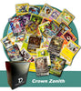 Dan123yal Crown Zenith TCG Random Assortment Bundle || Guaranteed Ultra Rare + 30 Random Crown Zenith Cards Deck Box