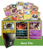 Aura Trio TCG Random Assortment Bundle || Guaranteed Aura Trio + 6 Holographic Cards + 6 High HP Cards + Dan123yal Deck Box