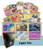 Light Trio TCG Random Assortment Bundle || Guaranteed Light Trio + 6 Holographic Cards + 6 High HP Cards + Dan123yal Deck Box