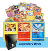 Dan123yal Legendary Birds TCG Random Assortment Bundle || Guaranteed Legendary Birds Trio + 6 Holographic Cards + 6 High HP Cards Deck Box