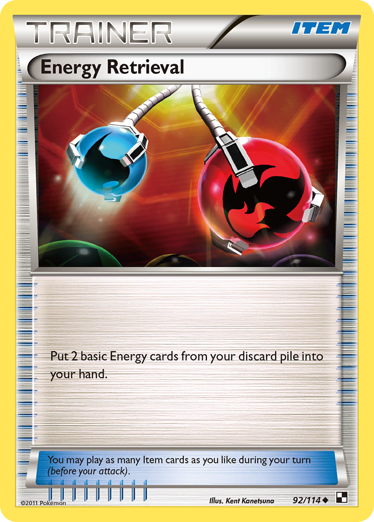 Energy Retrieval – Black & White
