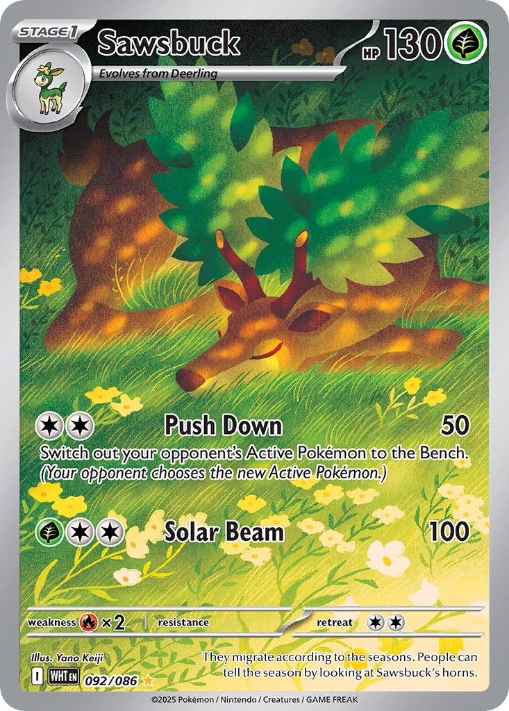 Sawsbuck – White Flare