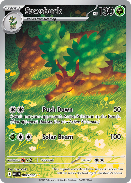 Sawsbuck – White Flare
