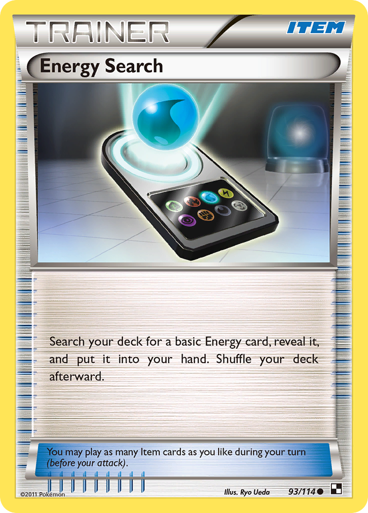 Energy Search – Black & White