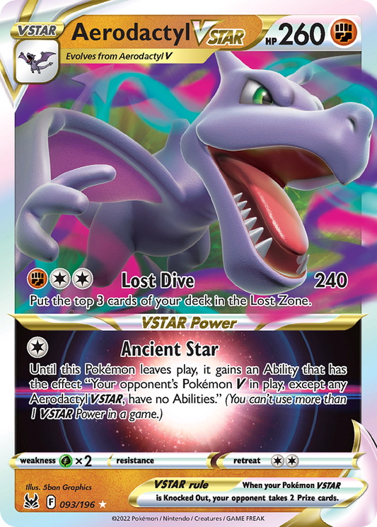 Aerodactyl VSTAR – Lost Origin