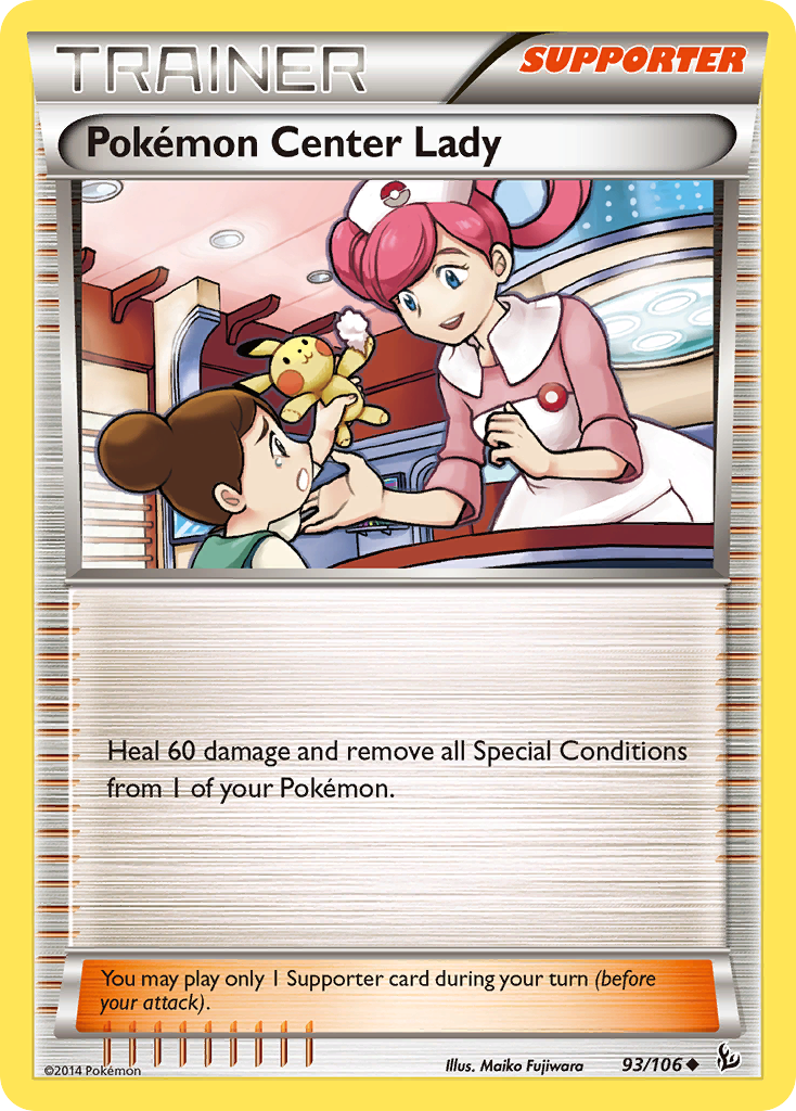Pokémon Center Lady – Flashfire