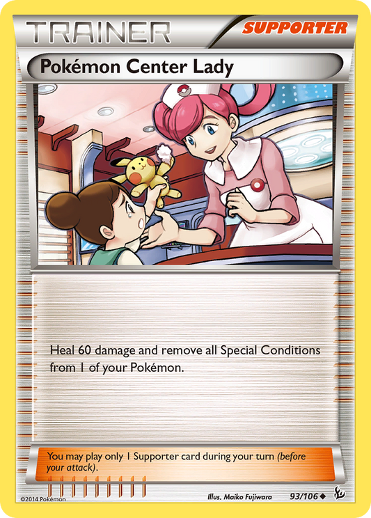 Pokémon Center Lady – Flashfire