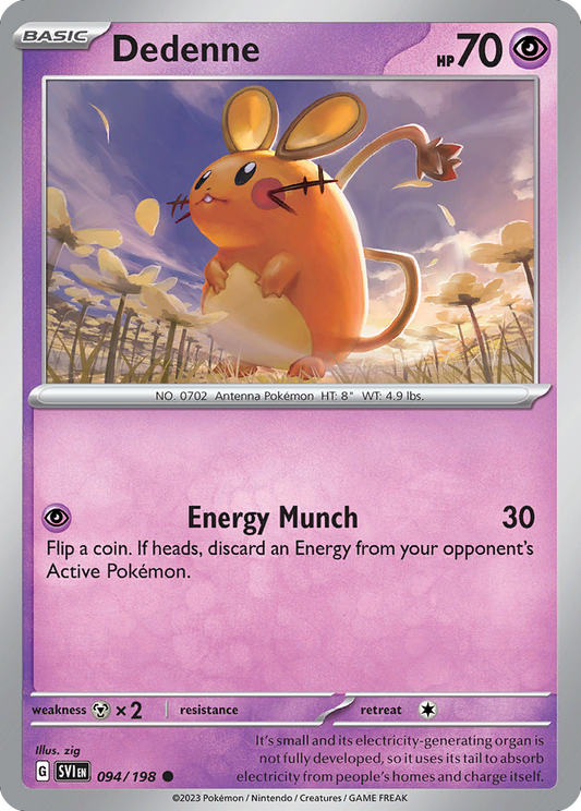 Dedenne – Scarlet & Violet