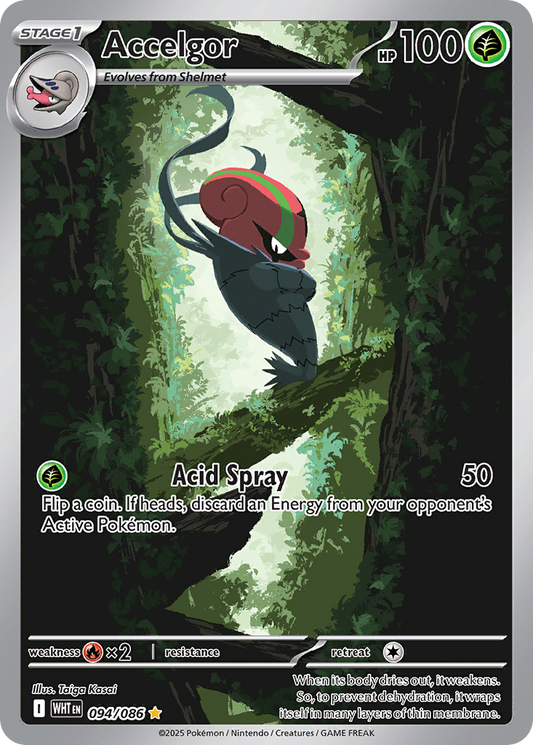 Accelgor – White Flare
