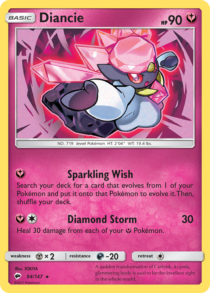 Diancie – Burning Shadows