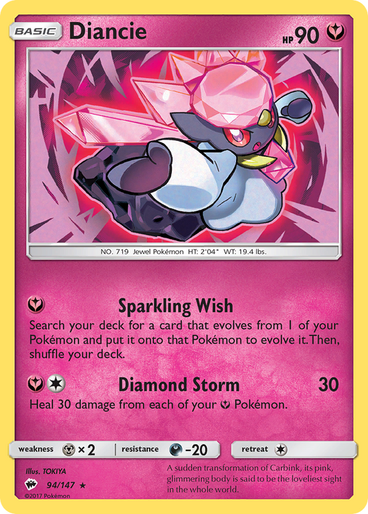 Diancie – Burning Shadows