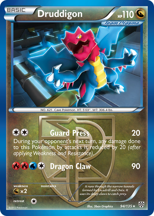 Druddigon – Plasma Storm