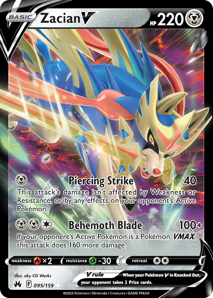 Zacian V – Crown Zenith