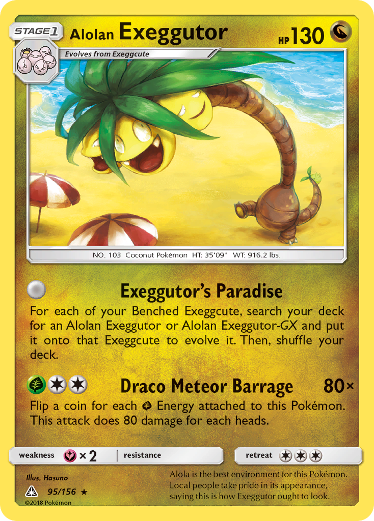 Alolan Exeggutor – Ultra Prism