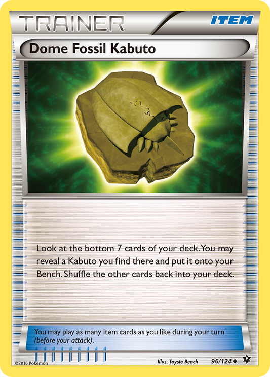Dome Fossil Kabuto – Fates Collide