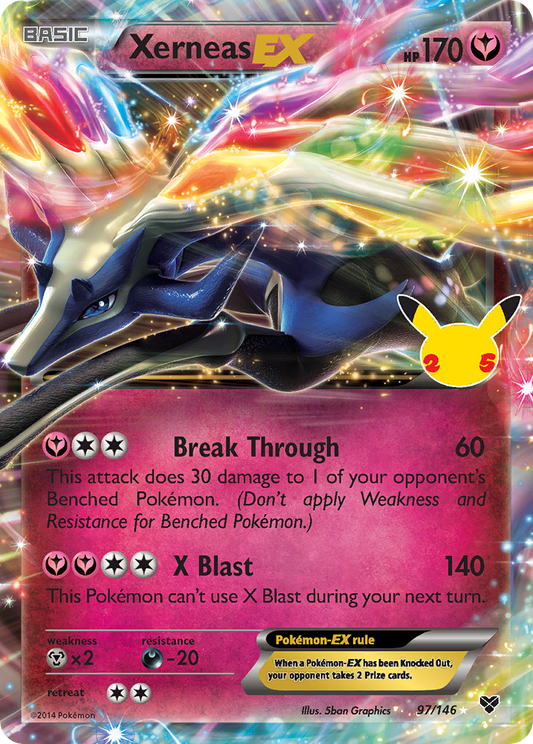 Xerneas-EX – Celebrations: Classic Collection