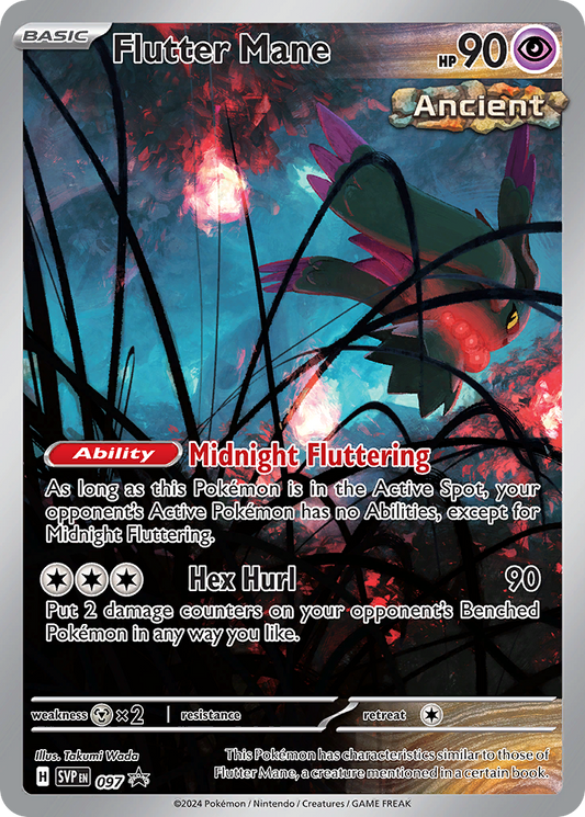 Flutter Mane – Scarlet & Violet Black Star Promos