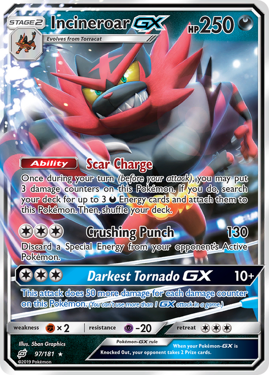 Incineroar-GX – Team Up