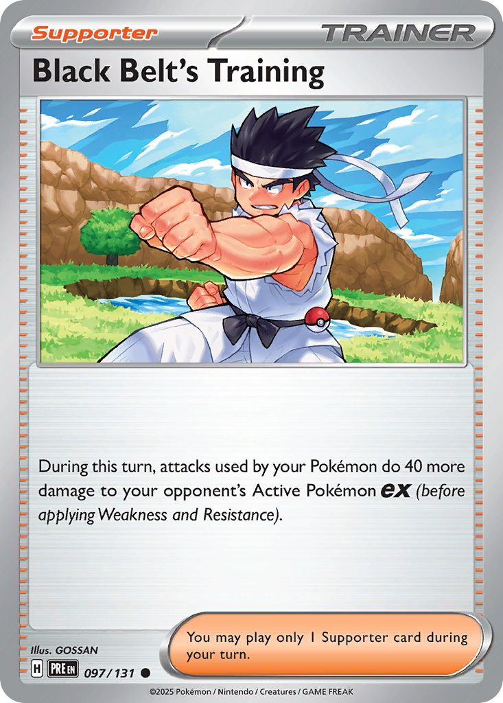 Black Belt's Training – Prismatic Evolutions