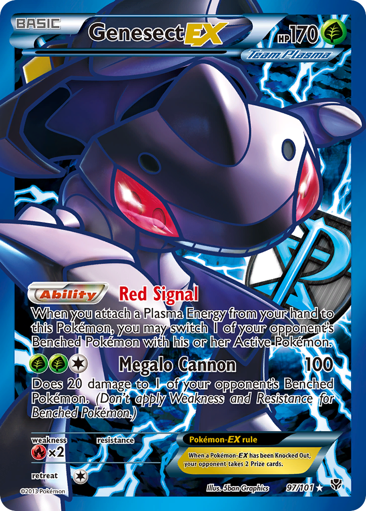 Genesect-EX – Plasma Blast