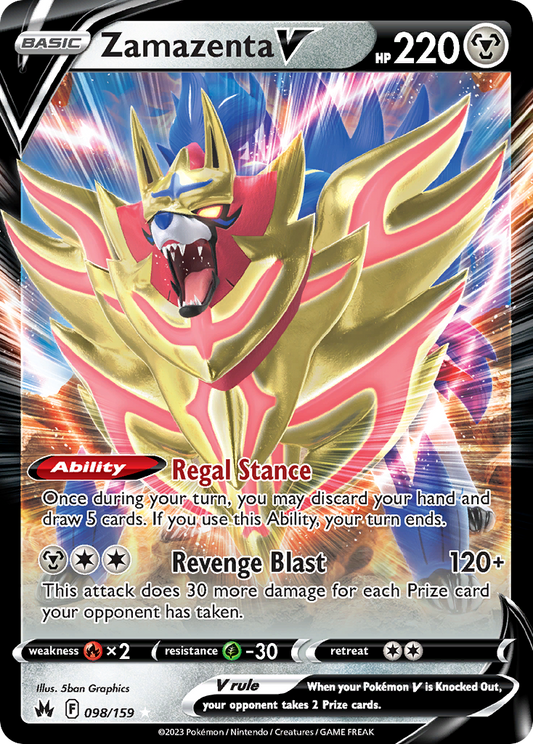 Zamazenta V – Crown Zenith